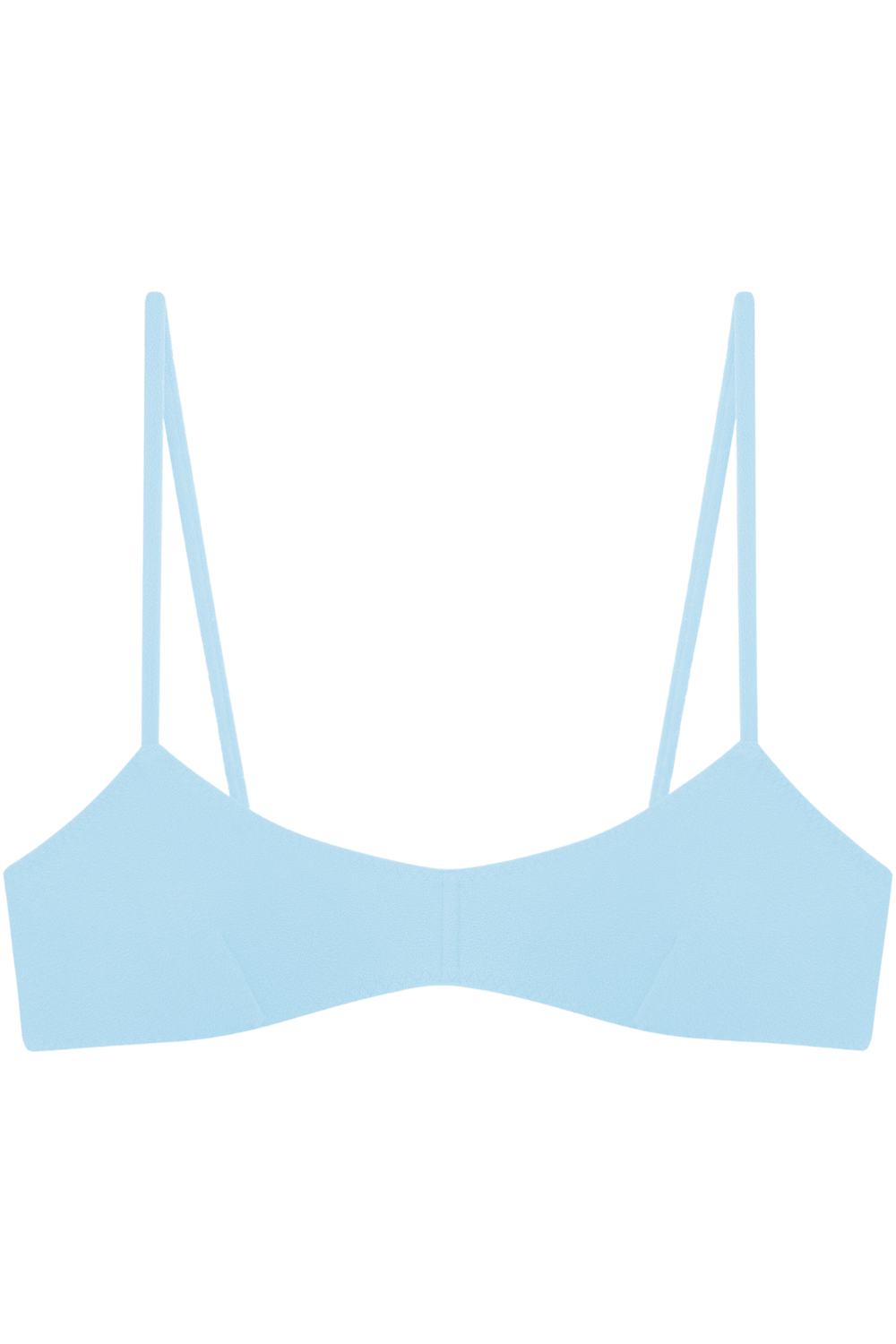 Dora Larsen Phoebe Wireless Bikini Top Blue
