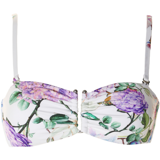 Prelude English Rose Bandeau Bikini Top