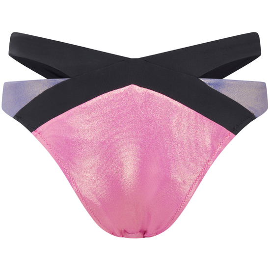 Agent Provocateur Mazzy Bikini Bottom Pink/Cobalt