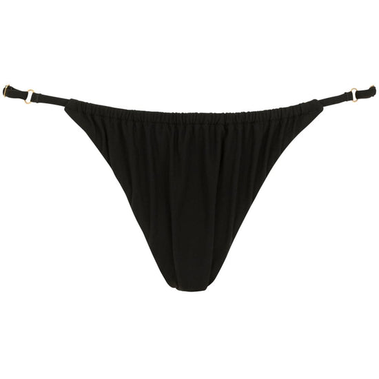 Atelier Amour L'eau à la Bouche Brazilian Bikini Bottom Black