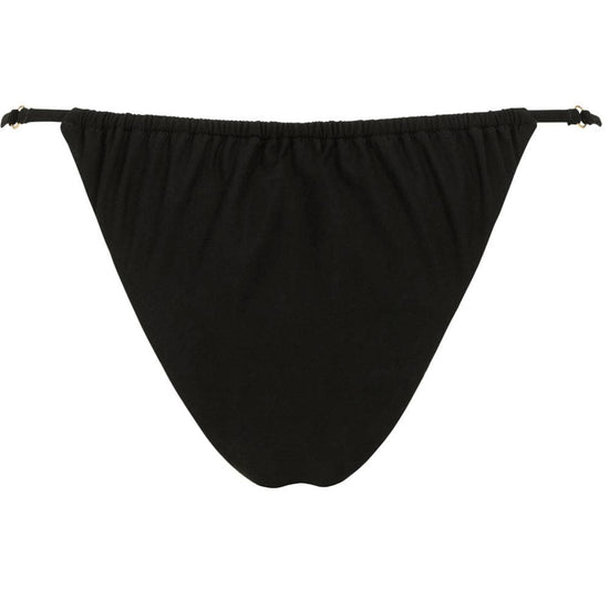 Atelier Amour L'eau à la Bouche Brazilian Bikini Bottom Black