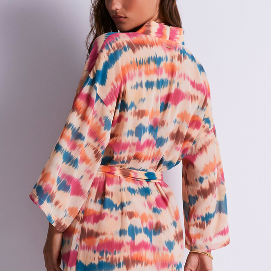 Aubade Evening Sand Beach Kimono Seashell