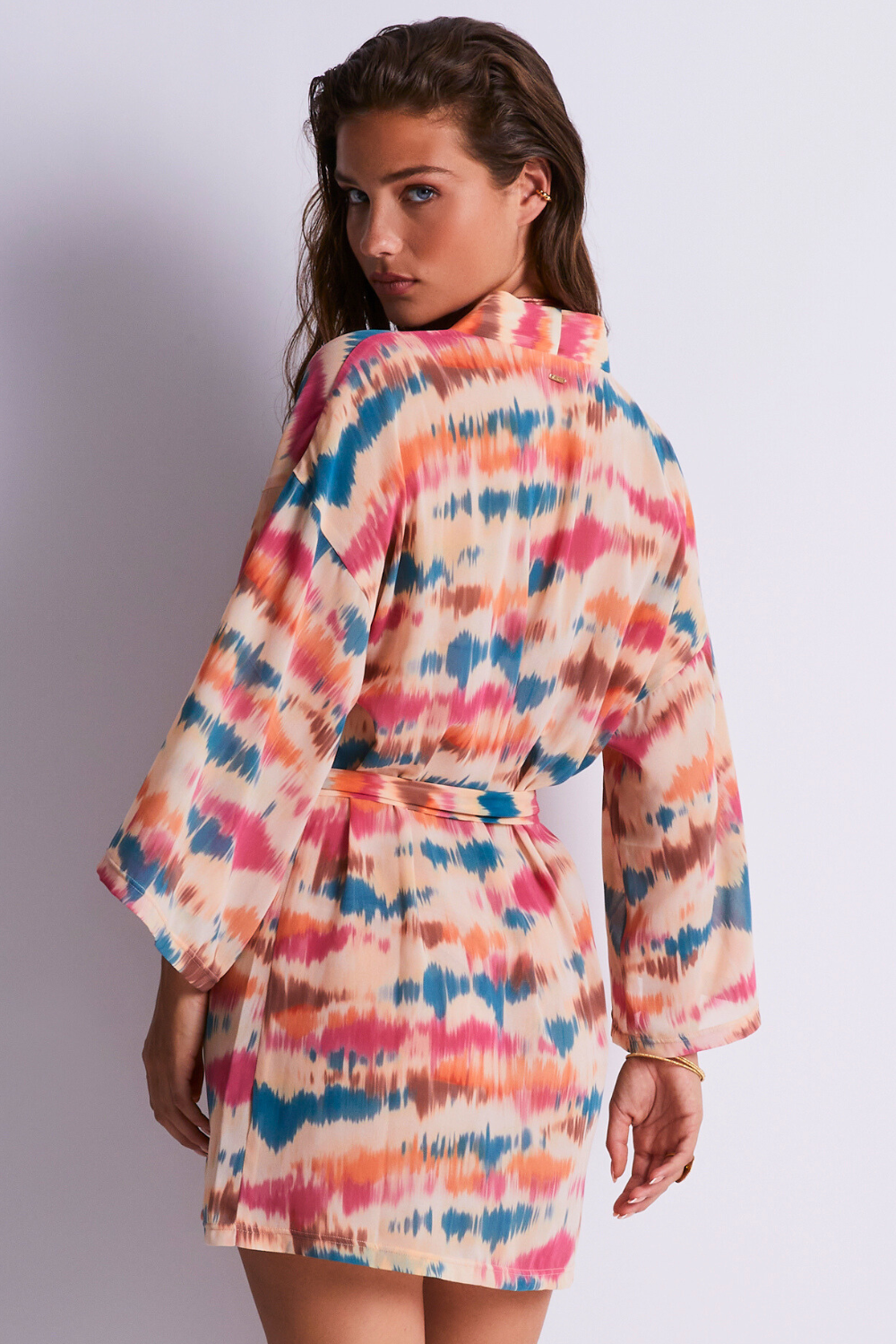 Aubade Evening Sand Beach Kimono Seashell