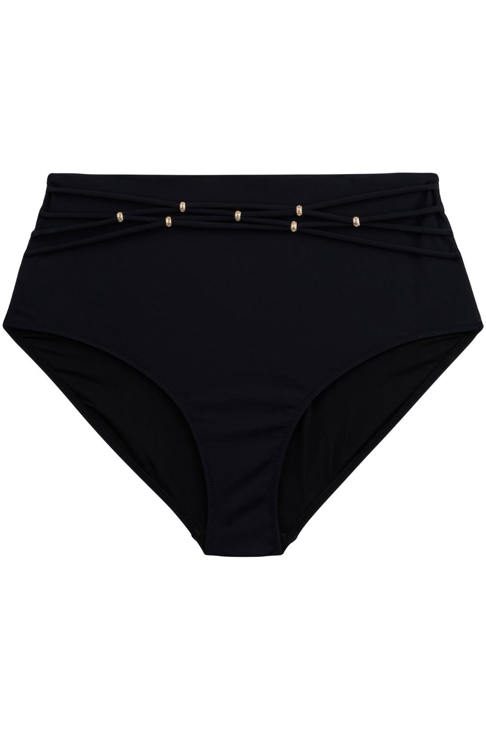 Aubade Secret Laguna High Waist Bikini Bottom Black