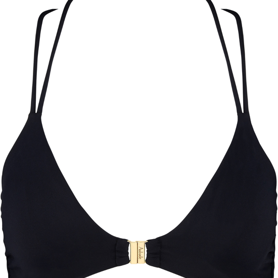 Aubade Secret Laguna Triangle Bikini Top Black