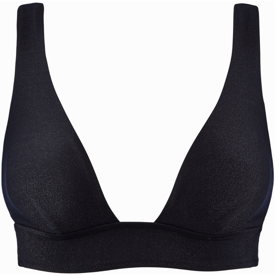 Aubade Summer Glow Triangle Bikini Top Black Sand