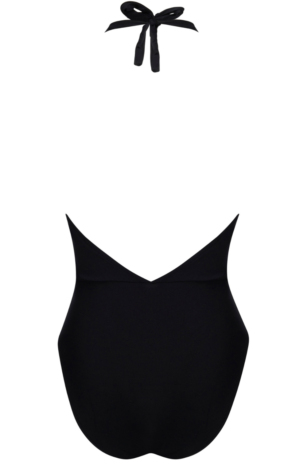 Lise Charmel Eclat Rock Halter Swimsuit Black