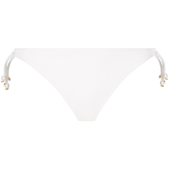 Lise Charmel Perles Nacrées Brazilian Bikini Bottom White