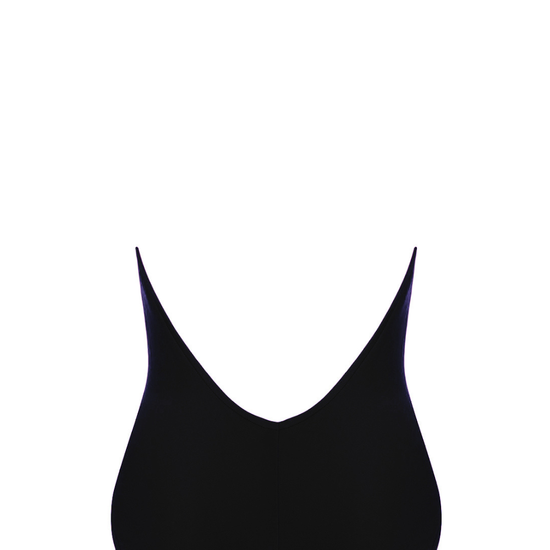 Lise Charmel Perles Nacrées Halterneck Swimsuit Black