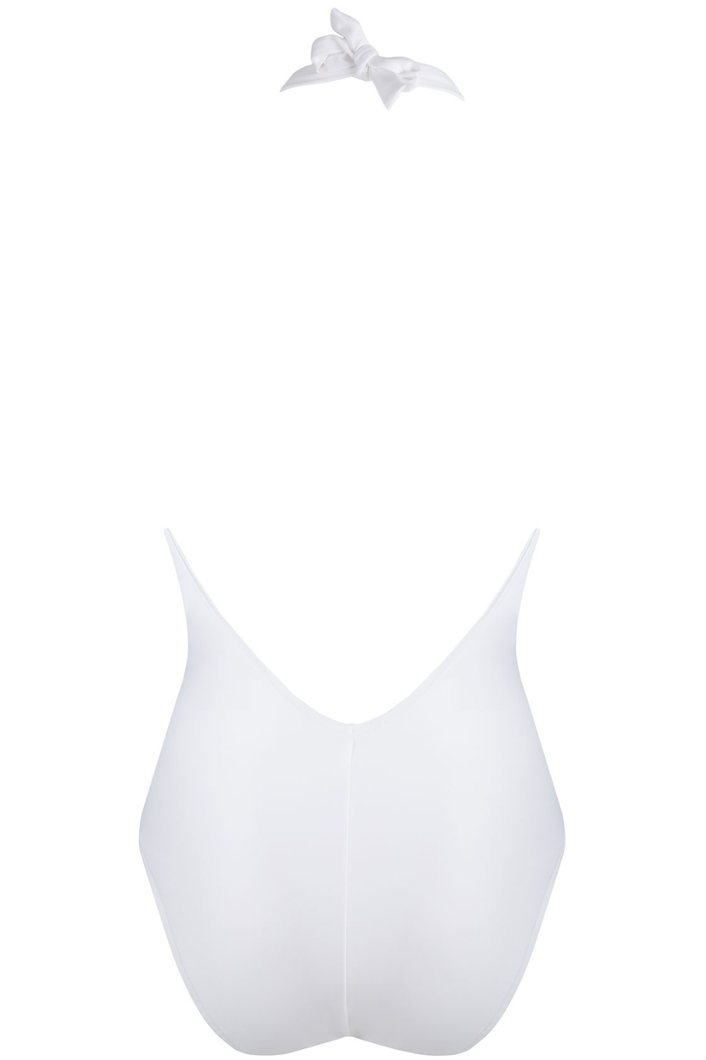 Lise Charmel Perles Nacrées Halterneck Swimsuit White