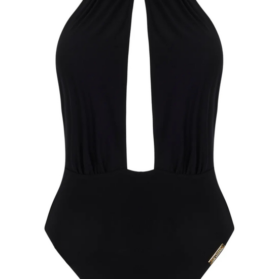 Lise Charmel Black Seduction Halterneck Swimsuit Pure Elegance