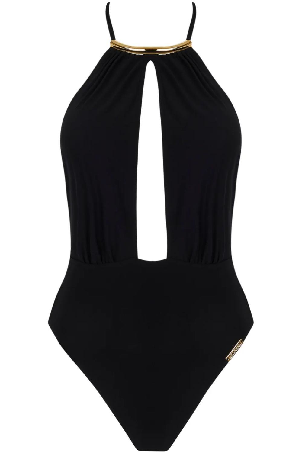 Lise Charmel Black Seduction Halterneck Swimsuit Pure Elegance