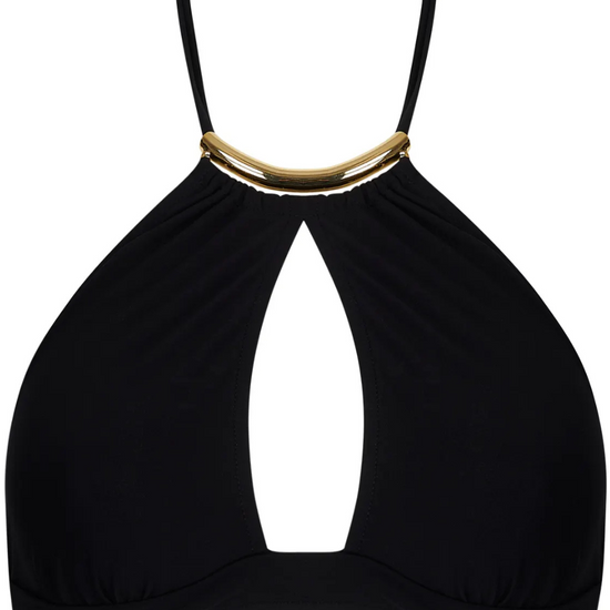 Lise Charmel Black Triangle Bikini Top Pure Elegance