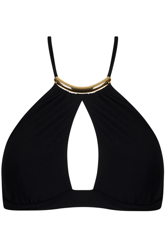 Lise Charmel Black Triangle Bikini Top Pure Elegance