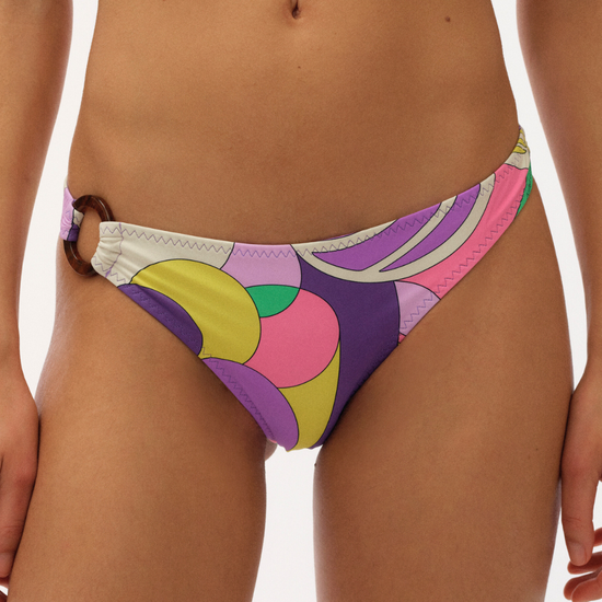 Love Stories Coral Bikini Bottom