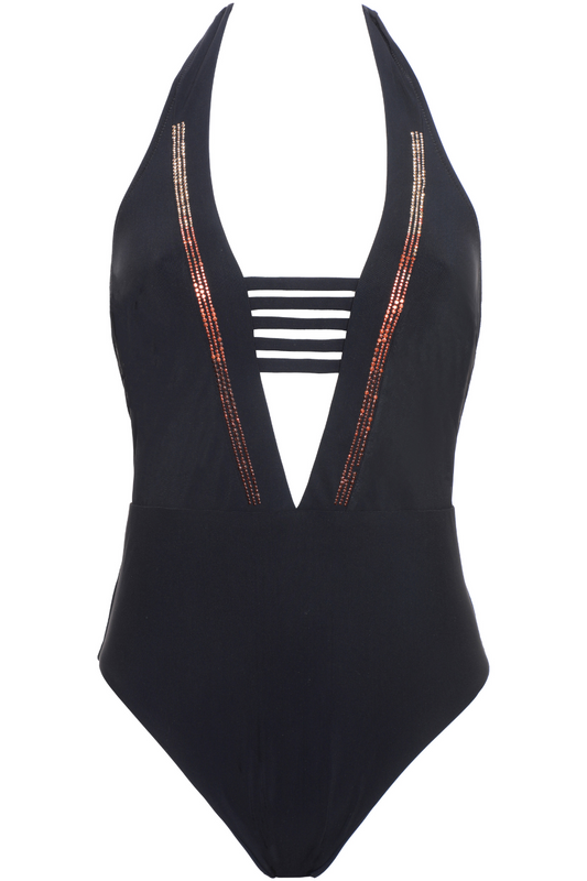 Prelude Golden Sands Swimsuit Black